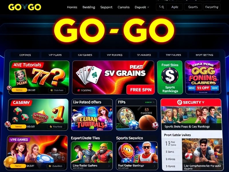 GoGo.com is the premier online gambling destination offering a wide range of casino games, sports betting, and exclusive promotions. Discover secure and thrilling gaming experiences with expert-tested strategies and trusted reviews.